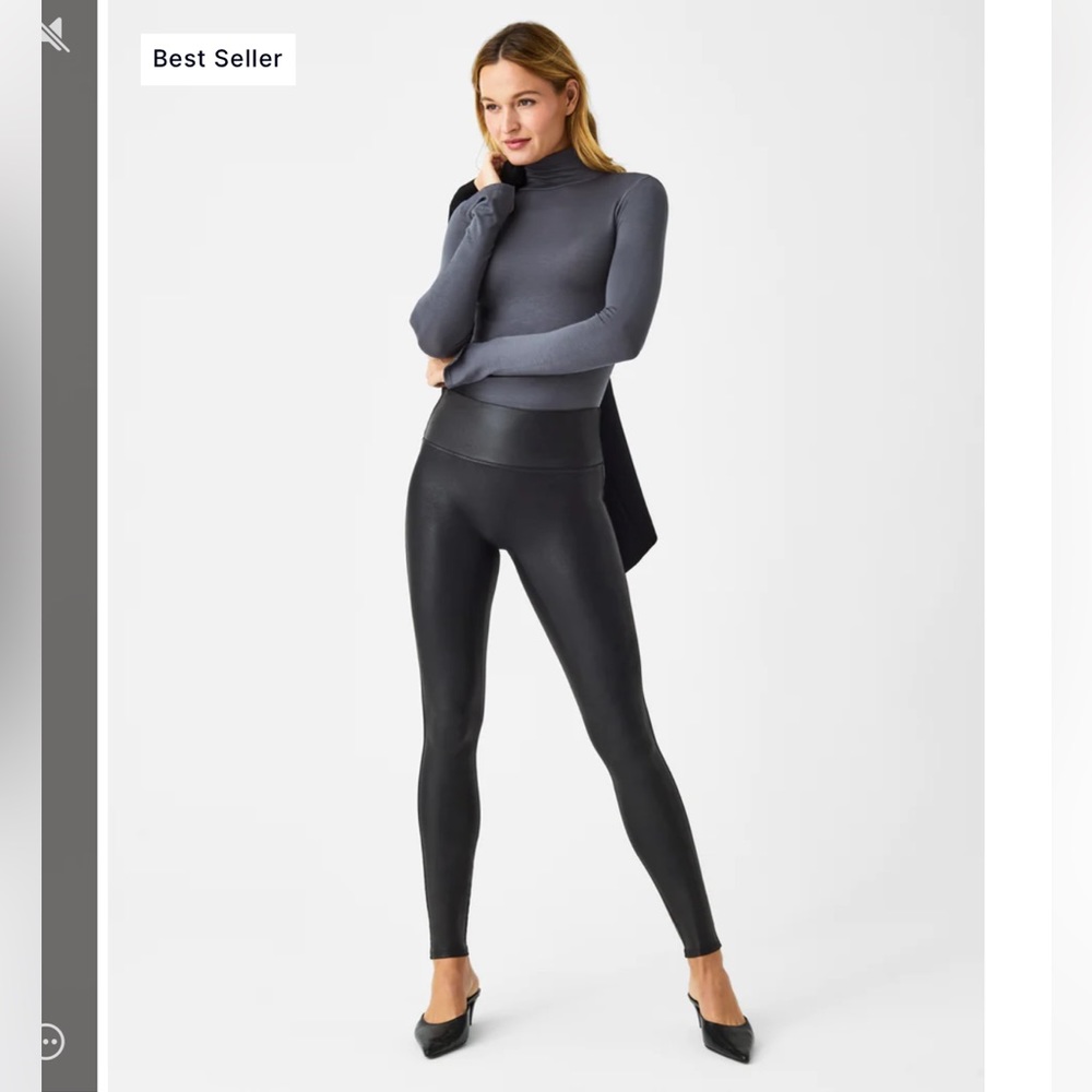 Spanx Faux leather leggings